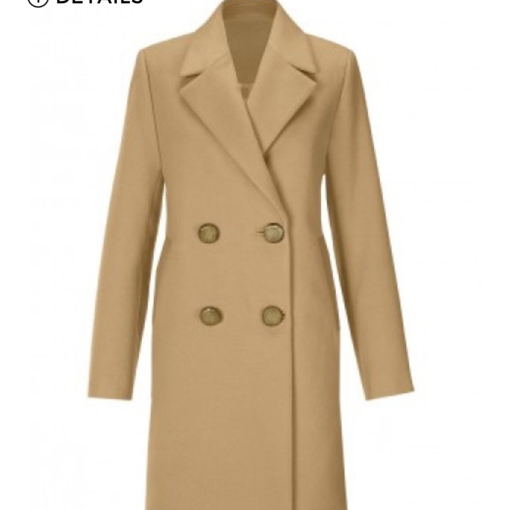 CAbi Elegant Beige Trench Coat